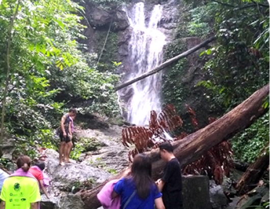 Waterfall-Trekking